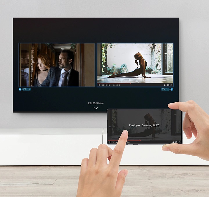SAMSUNG 4K UHD QLED QE55Q80TATXXH Smart TV sprejemnik